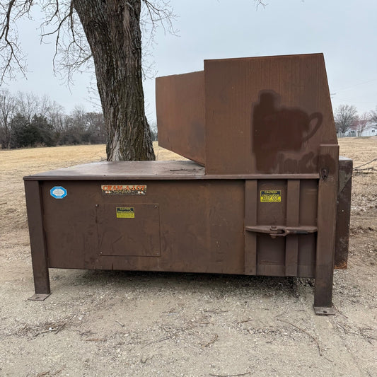 J.V. Manufacturing CRAM-A-LOT | C0-02 | 2 Yard Trash Compactor Dumpster0
