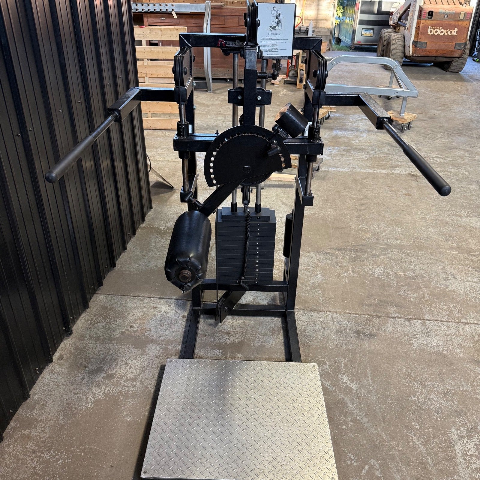Promaxima Plate Loaded Hip & Glute Thrust Machine | Gym Exercise Equipment1