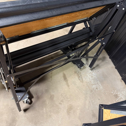 (2) Wenger Signature Series Choral Stage Risers 4-Step Performance Choir Folding