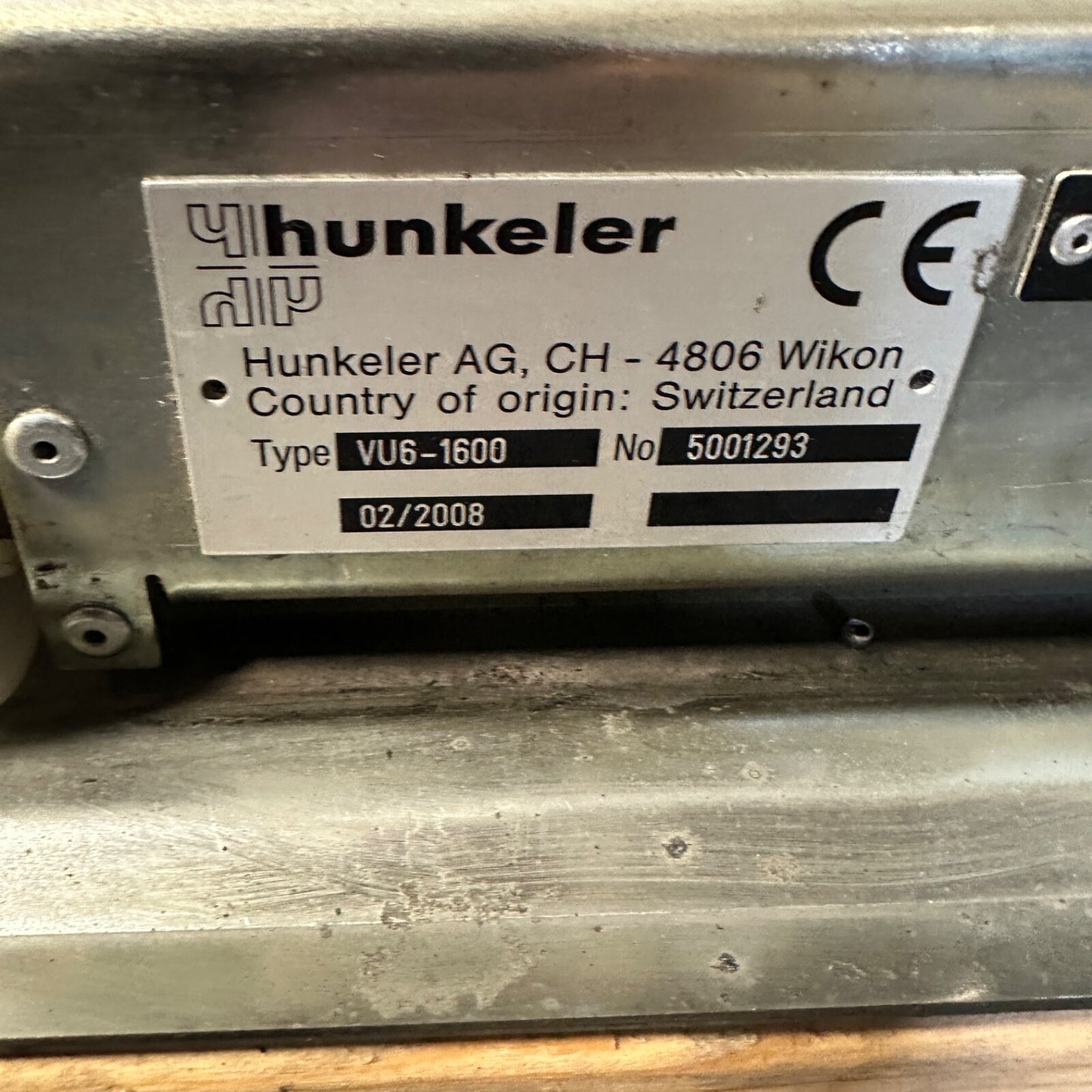 Hunkeler Web Buffer Module VU6-1600 - Vacuum Unit