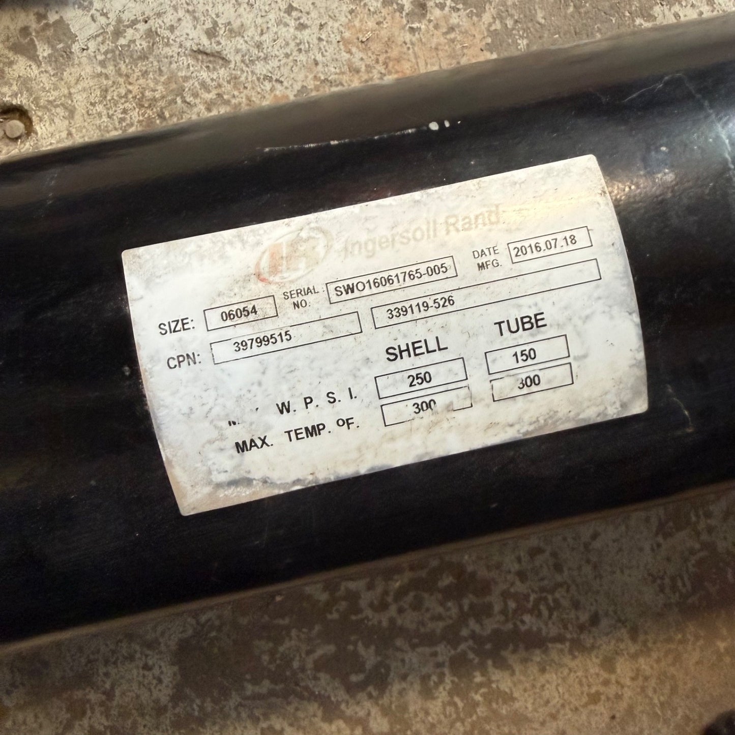 Ingersoll Rand Oil Cooler | 39799515 Air Compressor3