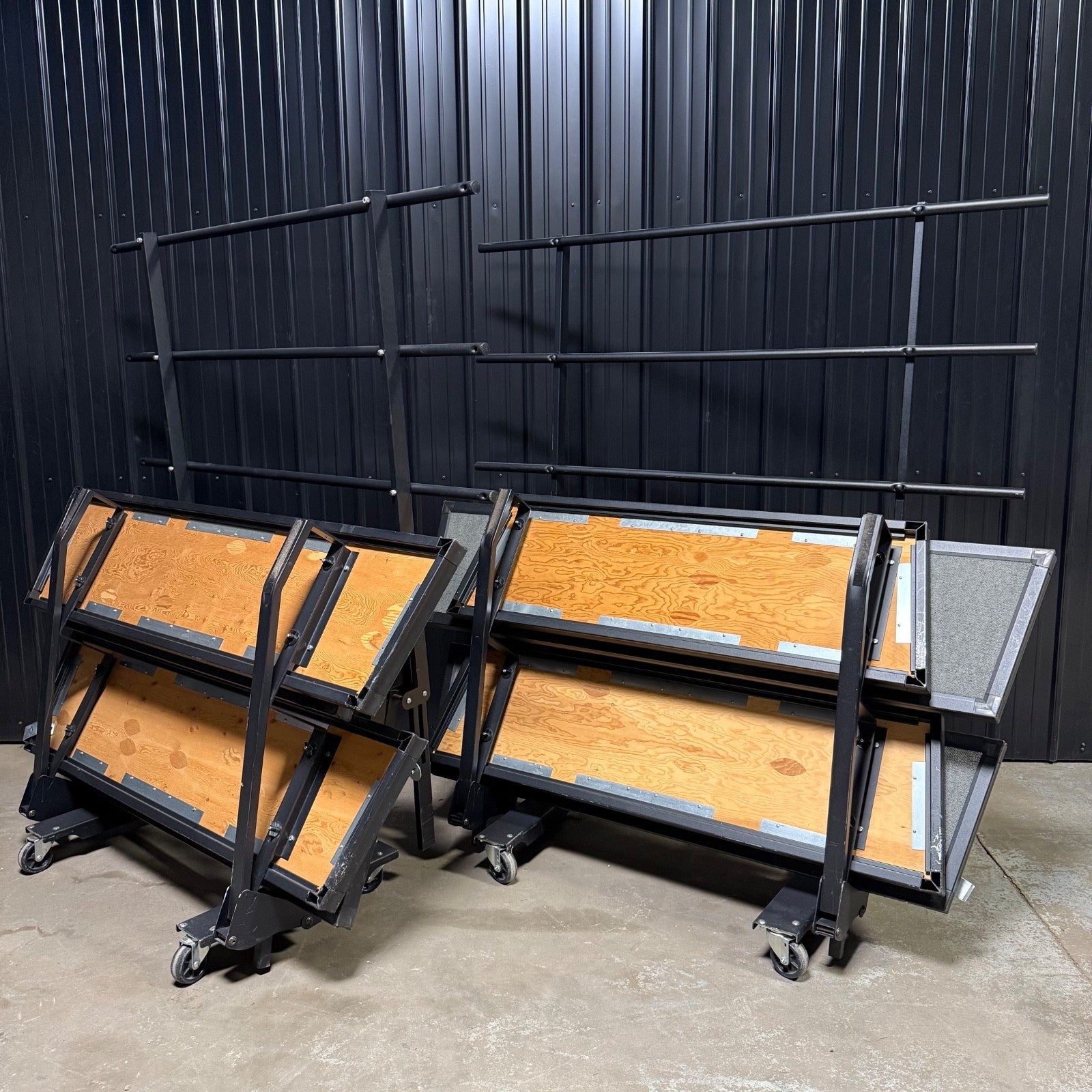 (2) Wenger Signature Series Choral Stage Risers 4-Step Performance Choir Folding