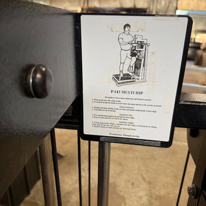 Promaxima Plate Loaded Hip & Glute Thrust Machine | Gym Exercise Equipment