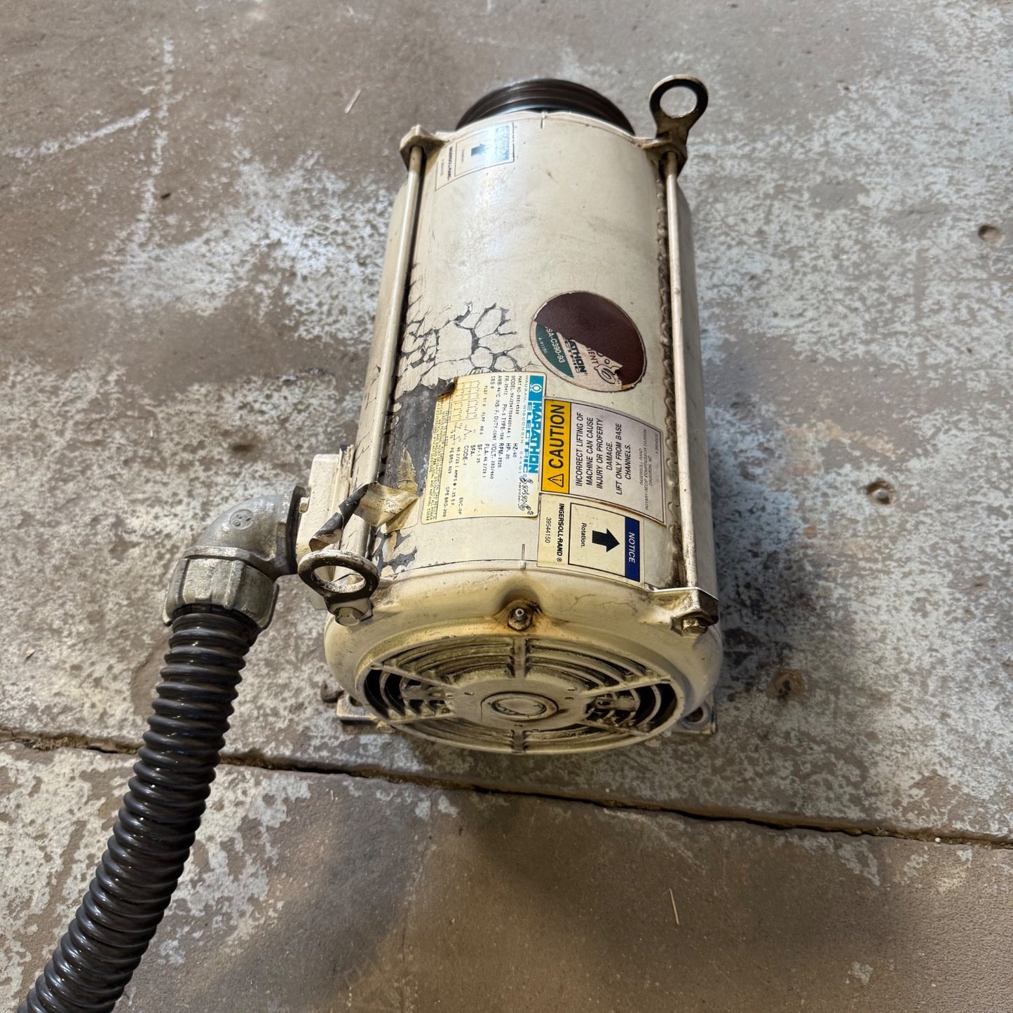 Ingersoll Rand Motor 39314539 | 20HP 230 / 460V ODP SSR-EP20SE Air Compressor