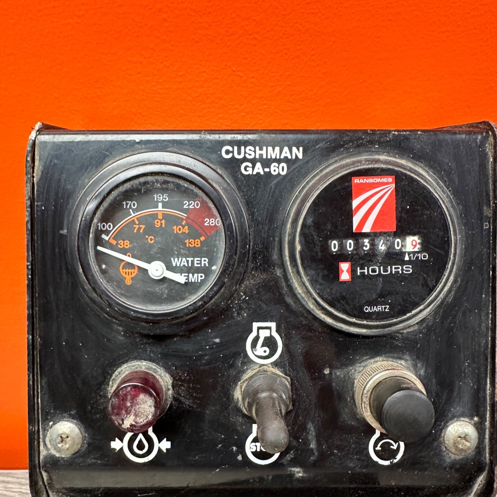 Cushman Control Box Switch Panel - 4117240, 888962 - Turf Truckster GA-60