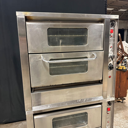 Montaque Vectaire Natrual Gas Double Stack Full Size Convection Oven