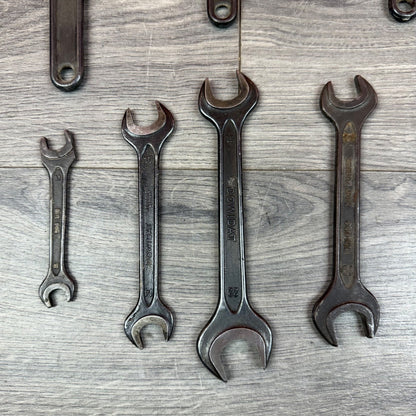 Vintage Dowidat Wrench Set - Machinist - Din 984 - 36, 32, 30, 22, 19, 17, 14