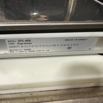 Teraokla DIGI AW-4600 Meat Wrapper Shrink Wrap Station DPS-4600 Scale & Labeler