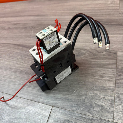 Siemens 3RT1034-1AK60 Contactor 32A 120V Coil +3RH1921-1CA10 SIRIUS 3-Pole4