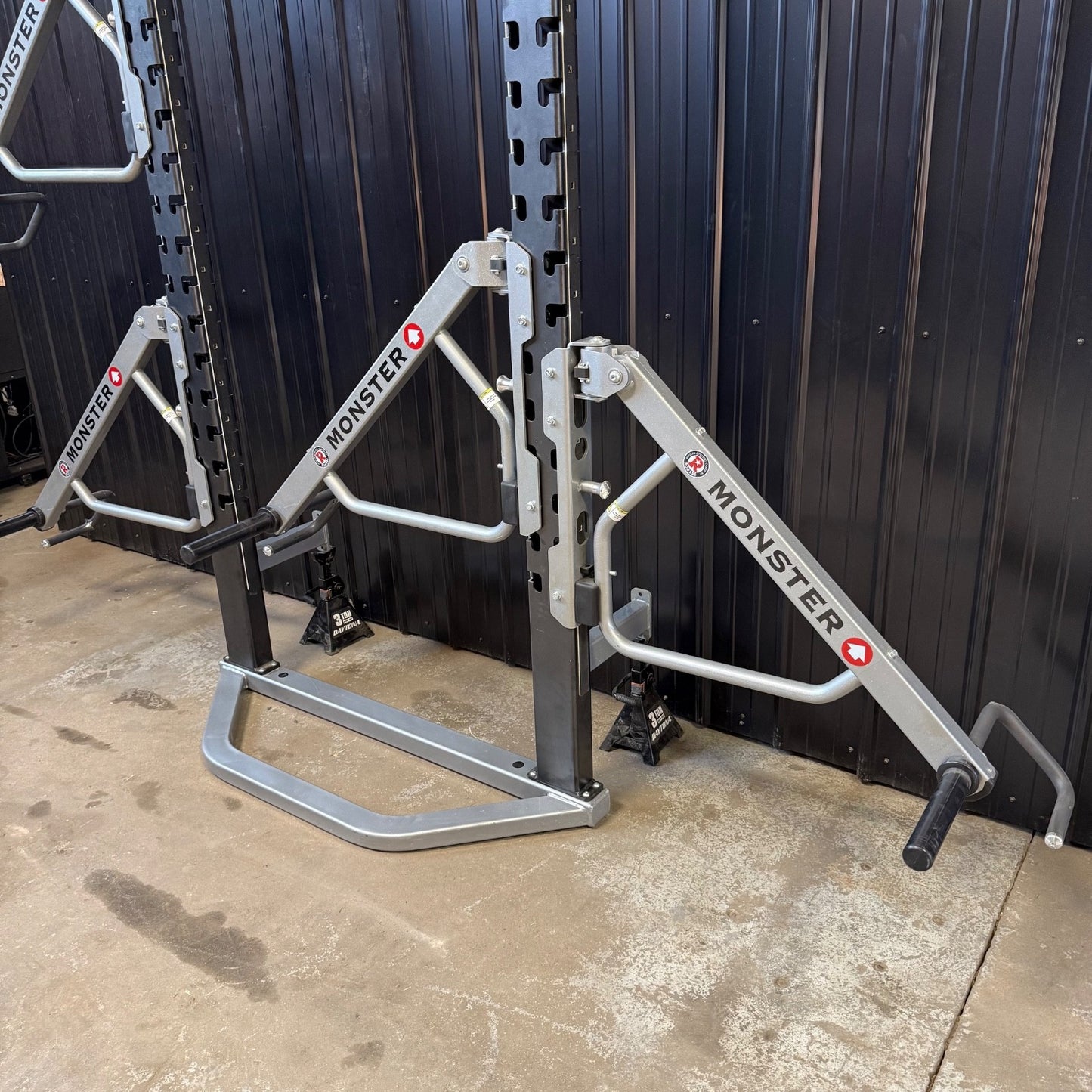 Rogers Athletic Brute Rack w/ Monster Incline Arms | Wall Mount Gym Equipment
