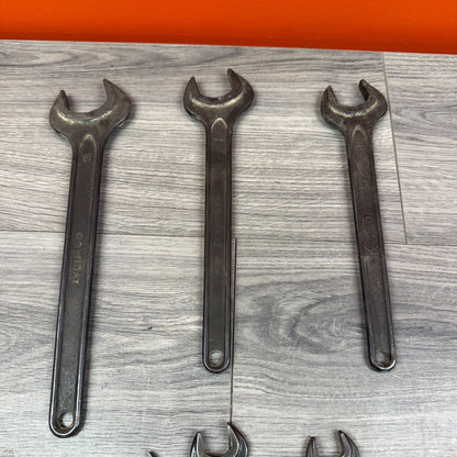 Vintage Dowidat Wrench Set - Machinist - Din 984 - 36, 32, 30, 22, 19, 17, 14