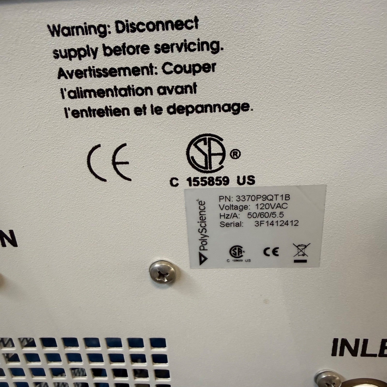 Agilent  G1879B Lab Heat Exchanger Liquid-to-air Cooler7