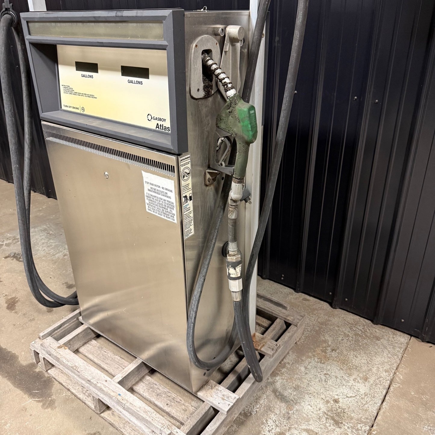 Gasboy Atlas 9853K 9800 Series Dual Fuel Pump - Diesel Dispenser Stainless Steel3