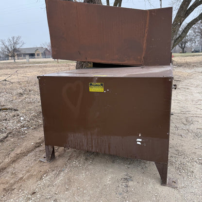 J.V. Manufacturing CRAM-A-LOT | C0-02 | 2 Yard Trash Compactor Dumpster11