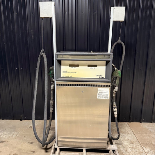 Gasboy Atlas 9853K 9800 Series Dual Fuel Pump - Diesel Dispenser Stainless Steel0