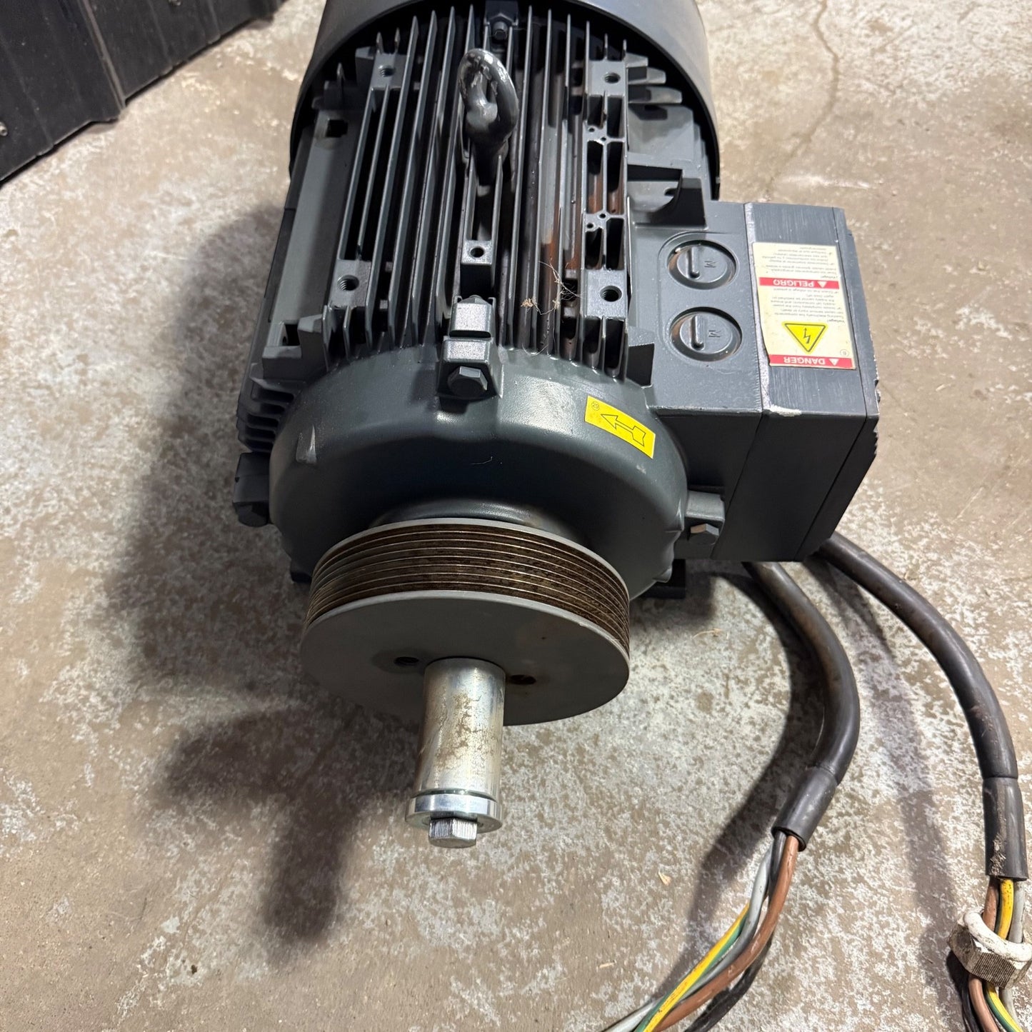 Siemens 1la9166-2ka90-zn03 Kaeser Sigma Compressor Motor 25Hp 460V 3PH