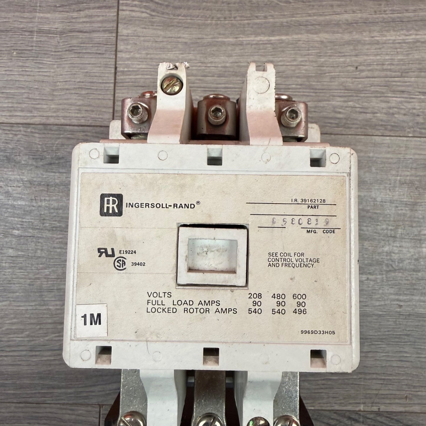 Ingersoll Rand 39162128 Size 3 Motor Starter 600V 110-120V Coil Compressor2