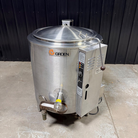 Groen AH/1E-40 40 Gal Jacket Steam Kettle | Natural Gas Stationary 2/30