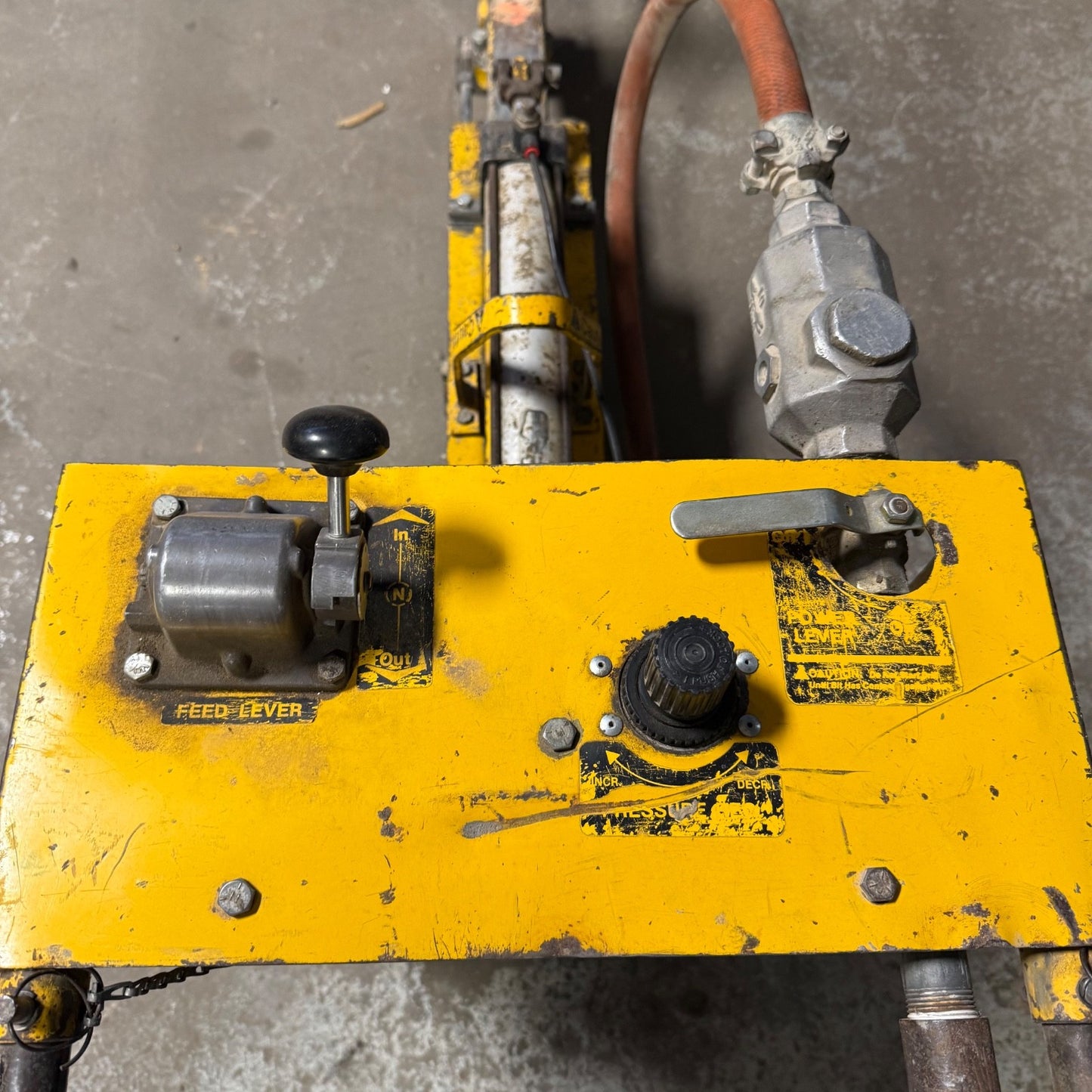 E-Z Drill Inc. Concrete Utility Drill | Air Powered8