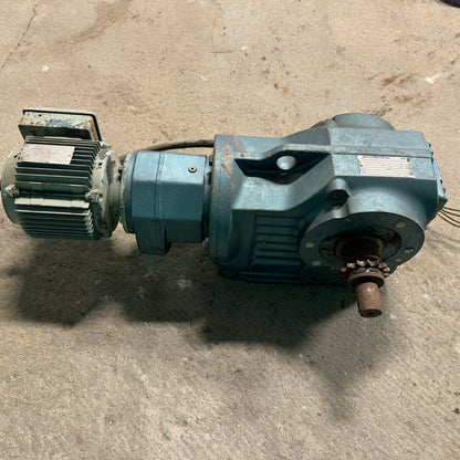 Sew Eurodrive KA87 230/460V Gear Motor Encoder Reducer - 3 Phase