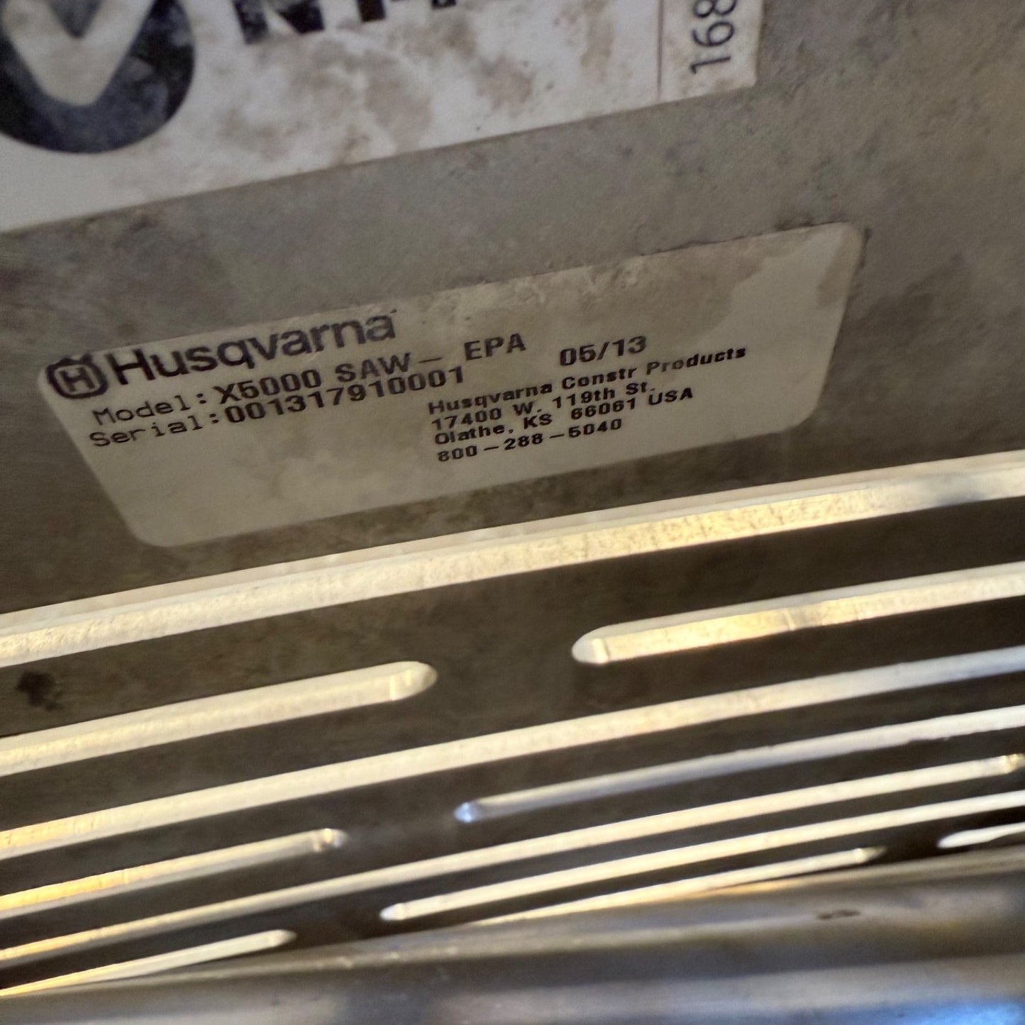 Husqvarna Soff-Cut  X5000 Self Propelled Walk Behind Concrete Saw Soff Cut 5000