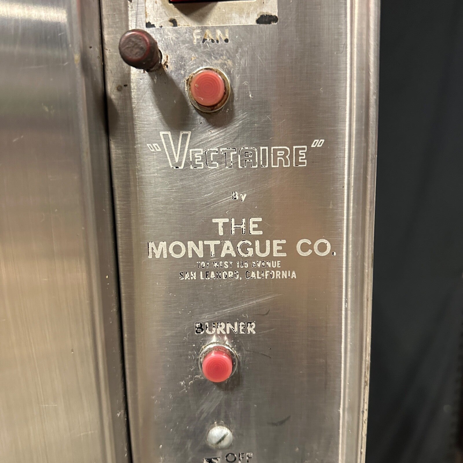 Montaque Vectaire Natrual Gas Double Stack Full Size Convection Oven