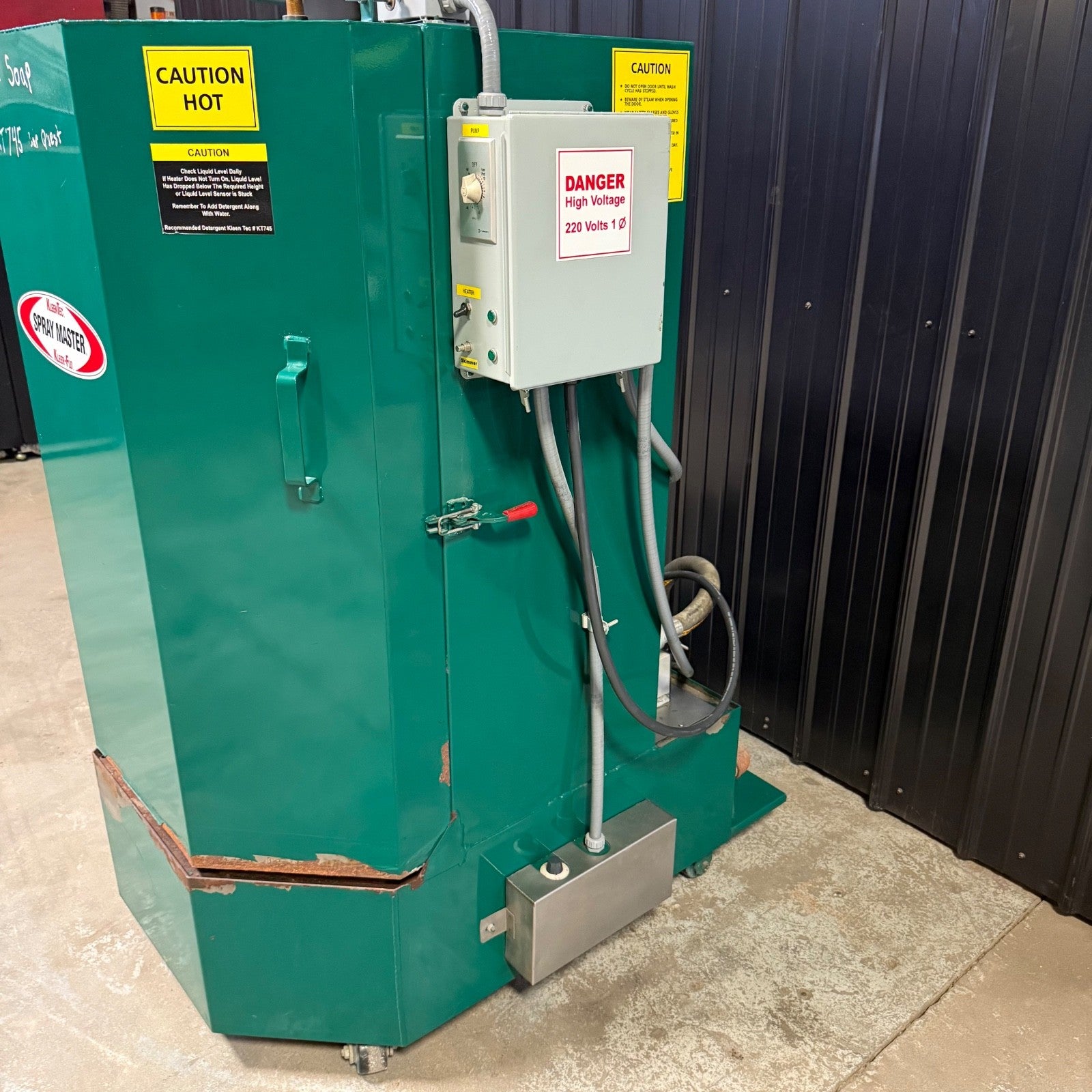 KleenTec Spray Master Aqueous Parts Spray Washer | KT9400 | 65 Gallon