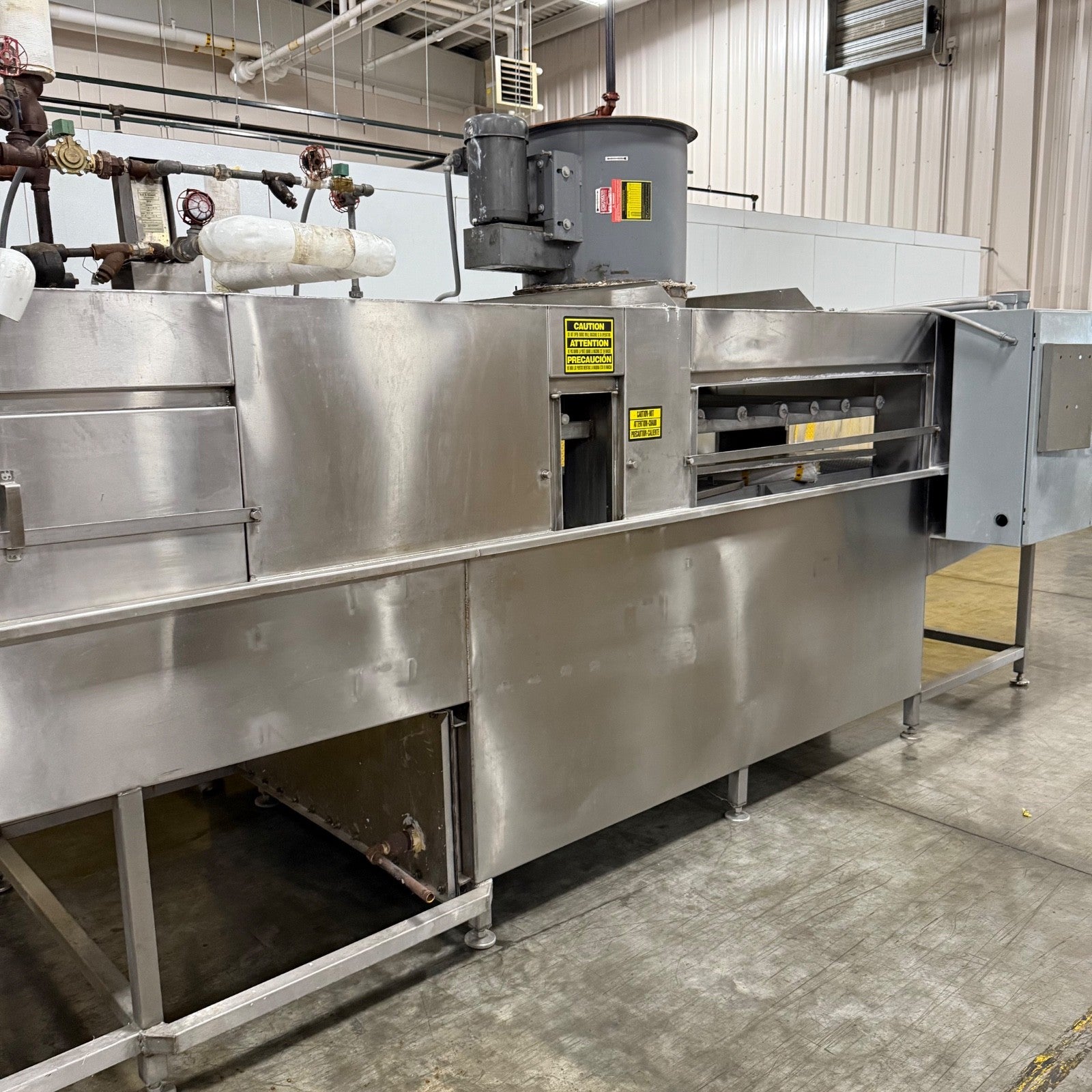 Alvey Conveyer Dishwasher | Pots Pans Trays | Industrial Commercial | Steam