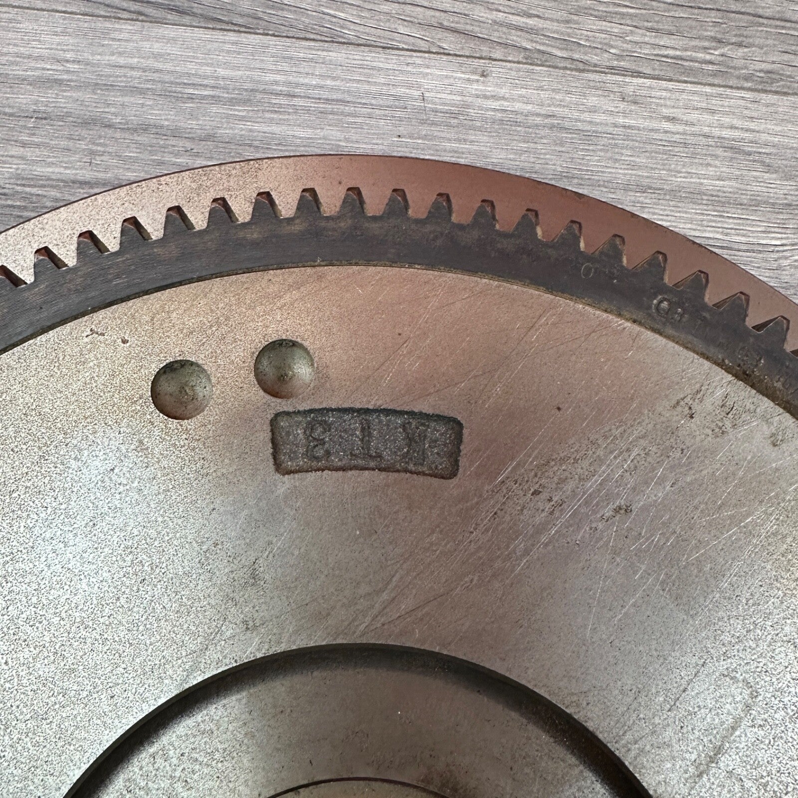 2014 CAT Caterpillar 242D Skid Steer Flywheel w/ BOLTS C3.3B Kubota