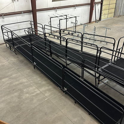 Sico Stage Ramp Assembly - Folding w/ Carts - Wheelchair Access - Concert Music