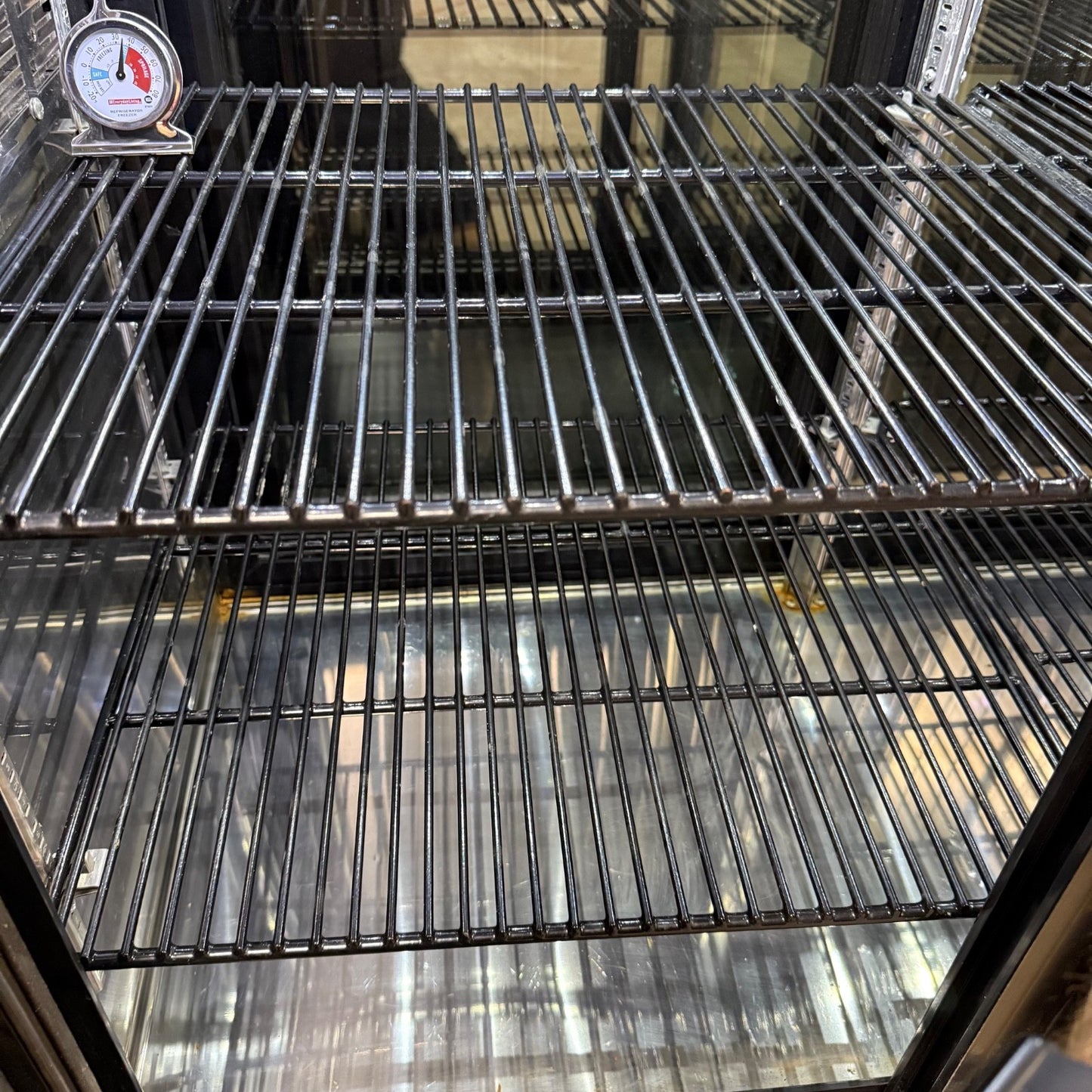 Perlick SDPS60 60" Black Pass-Thru Sliding Door Back Bar Refrigerator5