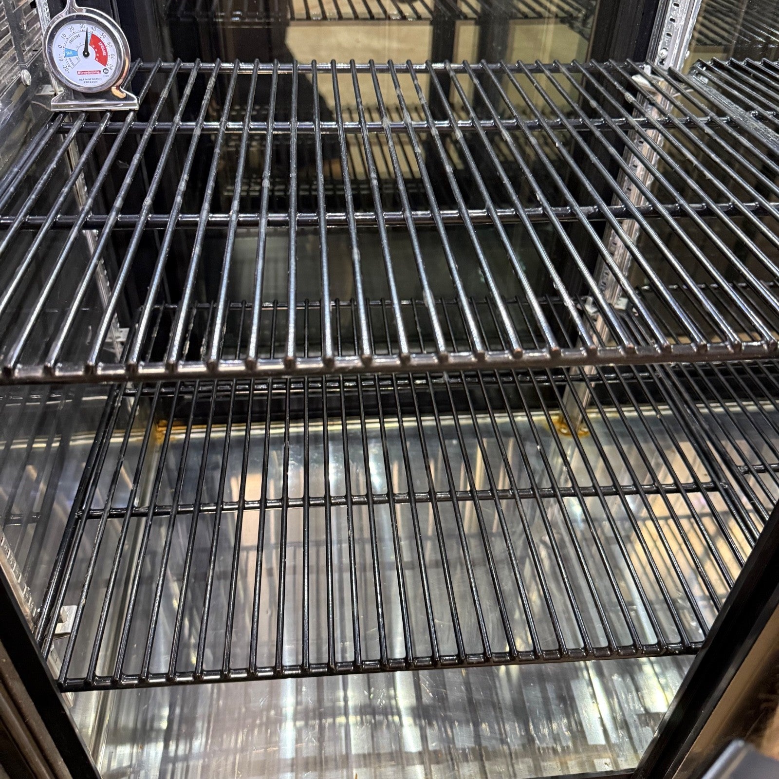 Perlick SDPS60 60" Black Pass-Thru Sliding Door Back Bar Refrigerator5