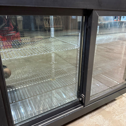 Perlick SDPS60 60" Black Pass-Thru Sliding Door Back Bar Refrigerator4