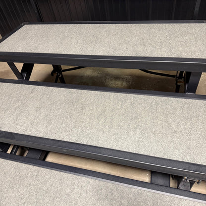 (2) Wenger Signature Series Choral Stage Risers 4-Step Performance Choir Folding