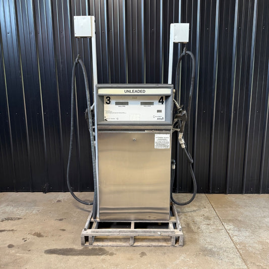 Gasboy Atlas 9853K 9800 Series Dual Fuel Pump - Gas Gasoline Dispenser Stainless