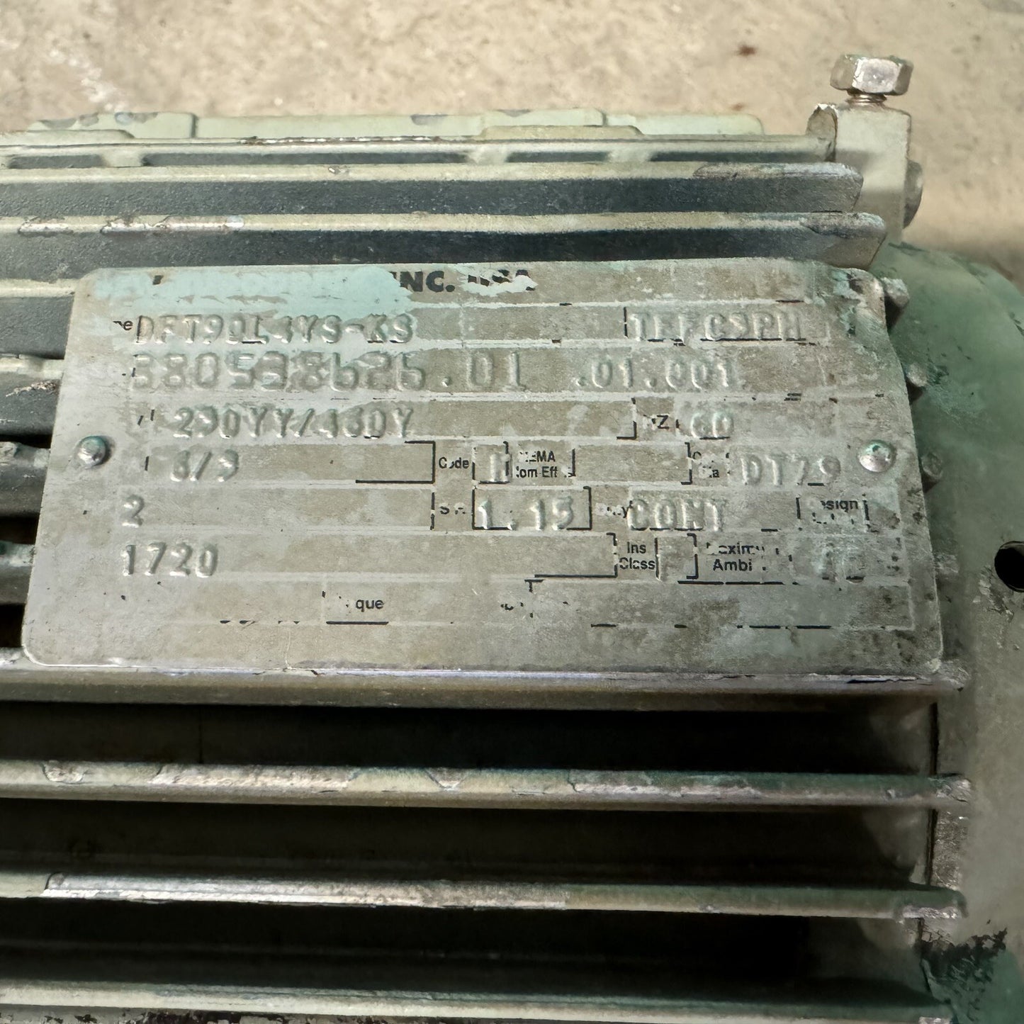 Sew Eurodrive KA87 230/460V Gear Motor Encoder Reducer - 3 Phase