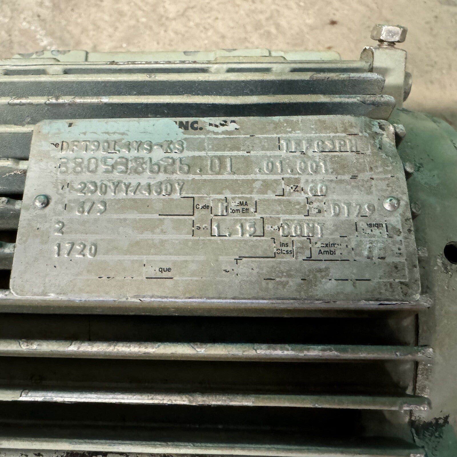 Sew Eurodrive KA87 230/460V Gear Motor Encoder Reducer - 3 Phase