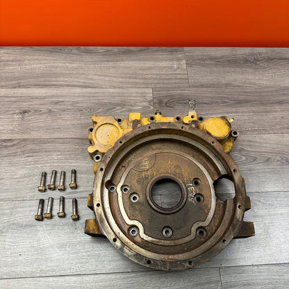 2014 CAT Caterpillar 242D Skid Steer Flywheel Housing Adapter Plate C3.3B Kubota