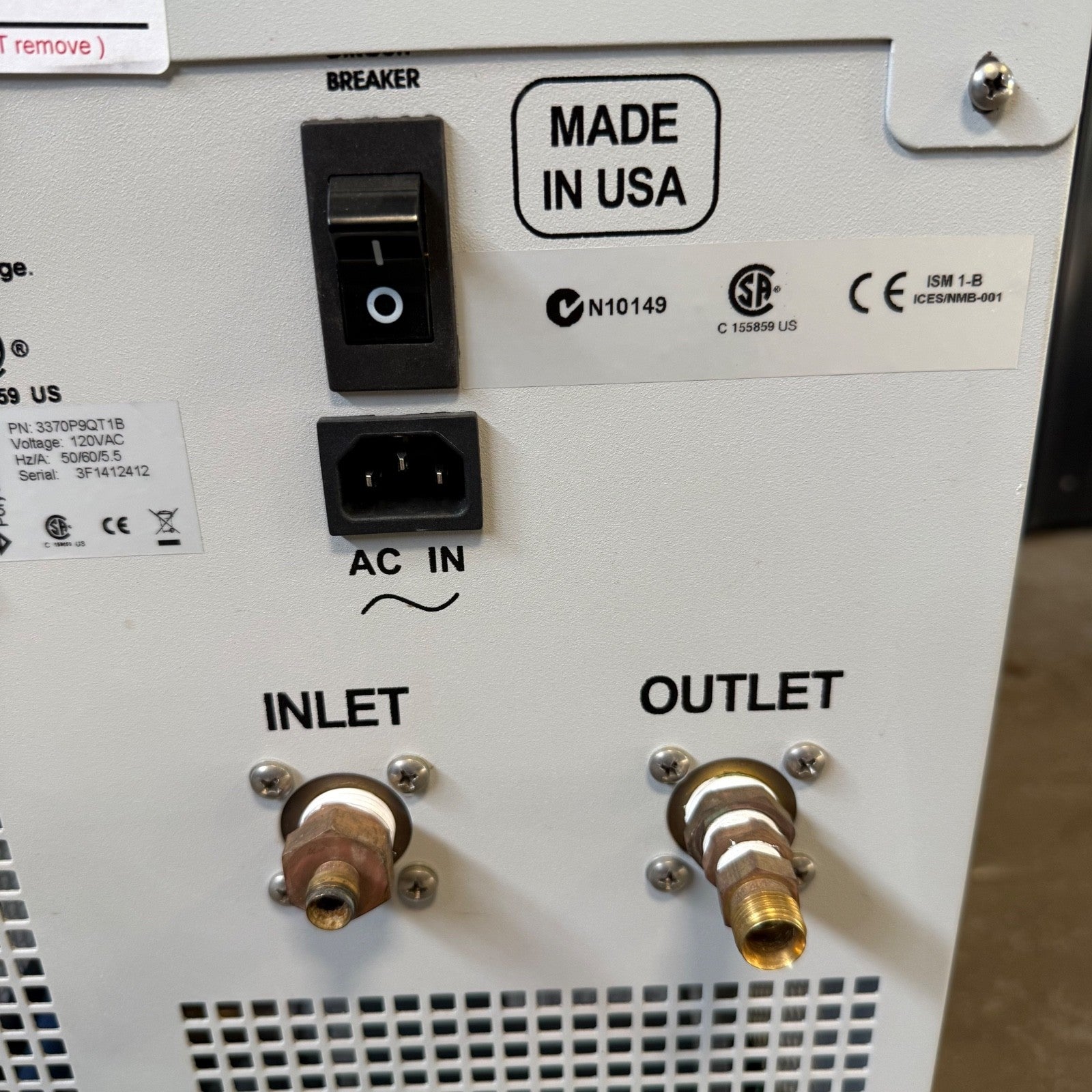 Agilent  G1879B Lab Heat Exchanger Liquid-to-air Cooler6