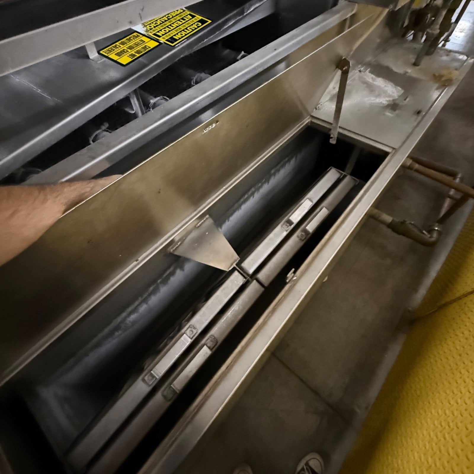 Alvey Conveyer Dishwasher | Pots Pans Trays | Industrial Commercial | Steam