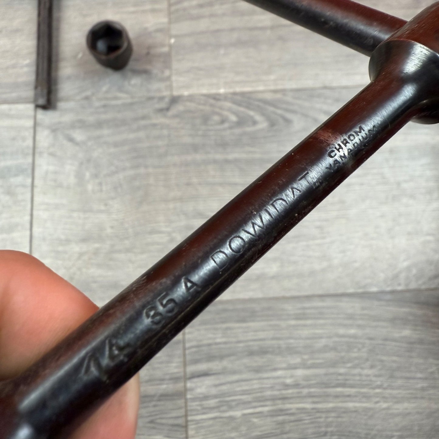 Vintage Dowidat T Bar Wrench Socket Set Germany