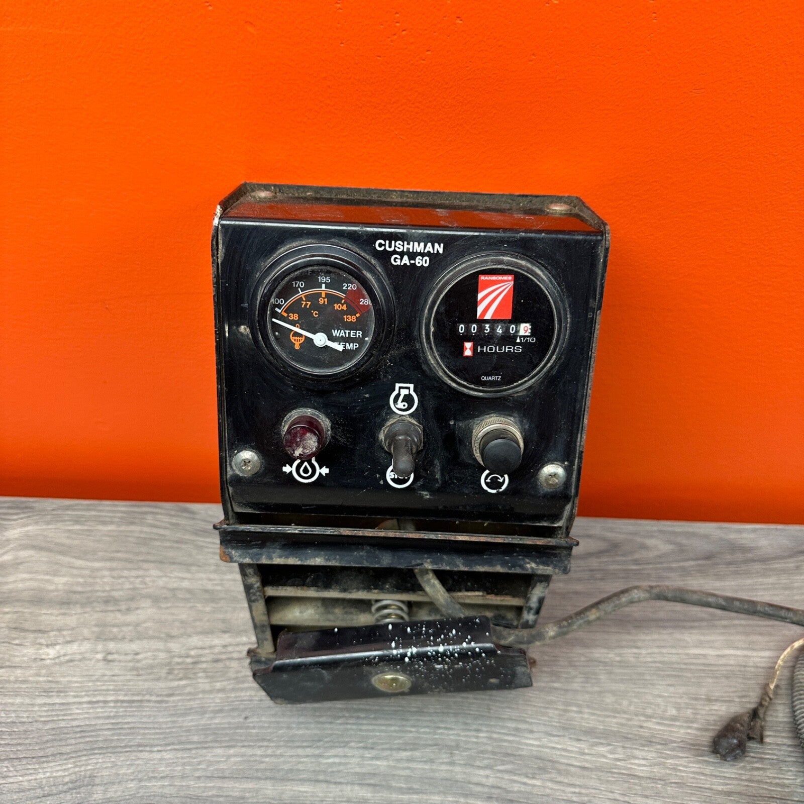 Cushman Control Box Switch Panel - 4117240, 888962 - Turf Truckster GA-60
