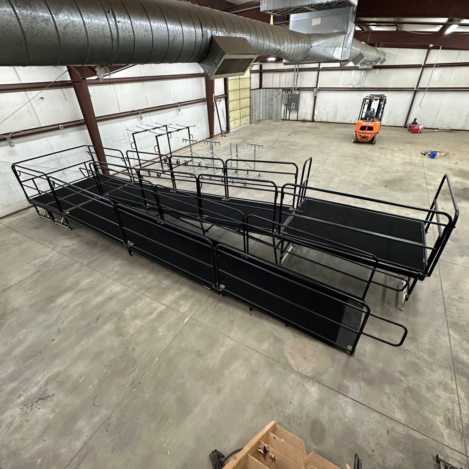 Sico Stage Ramp Assembly - Folding w/ Carts - Wheelchair Access - Concert Music