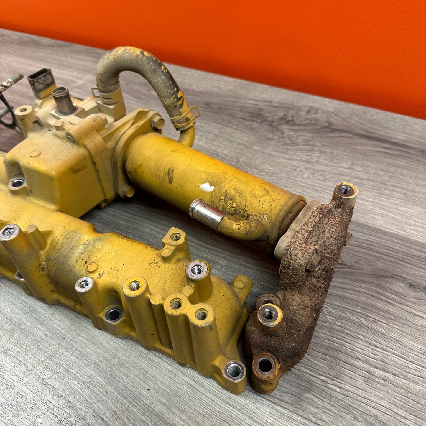 2014 CAT Caterpillar 242D Skid Steer Intake Manifold & EGR Cooler C3.3B Kubota