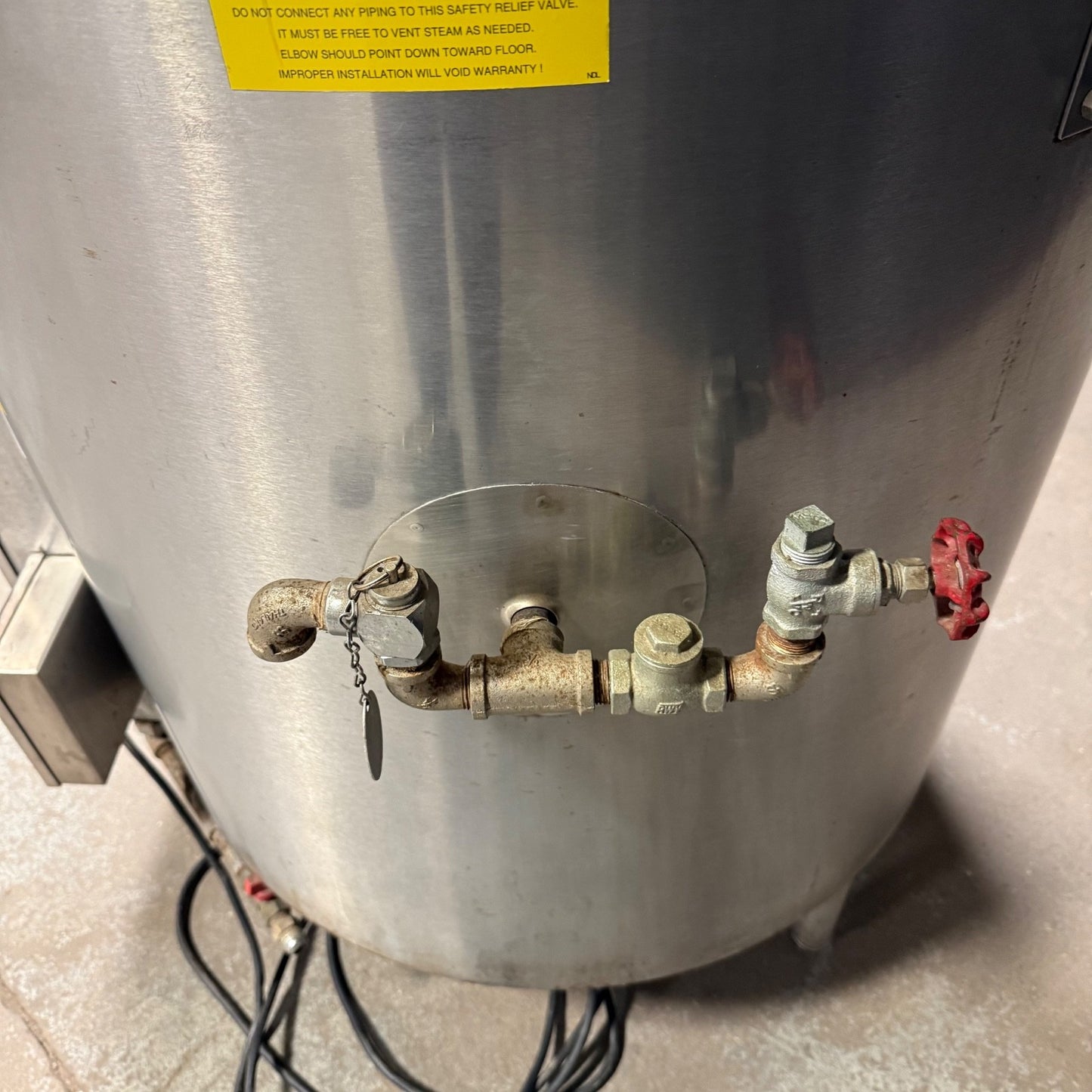 Groen AH/1E-40 40 Gal Jacket Steam Kettle | Natural Gas Stationary 2/38