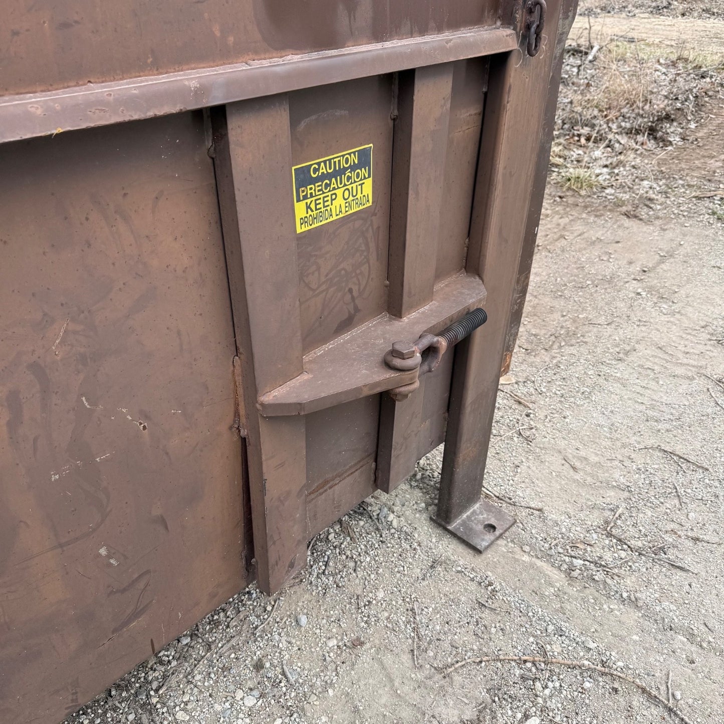 J.V. Manufacturing CRAM-A-LOT | C0-02 | 2 Yard Trash Compactor Dumpster2
