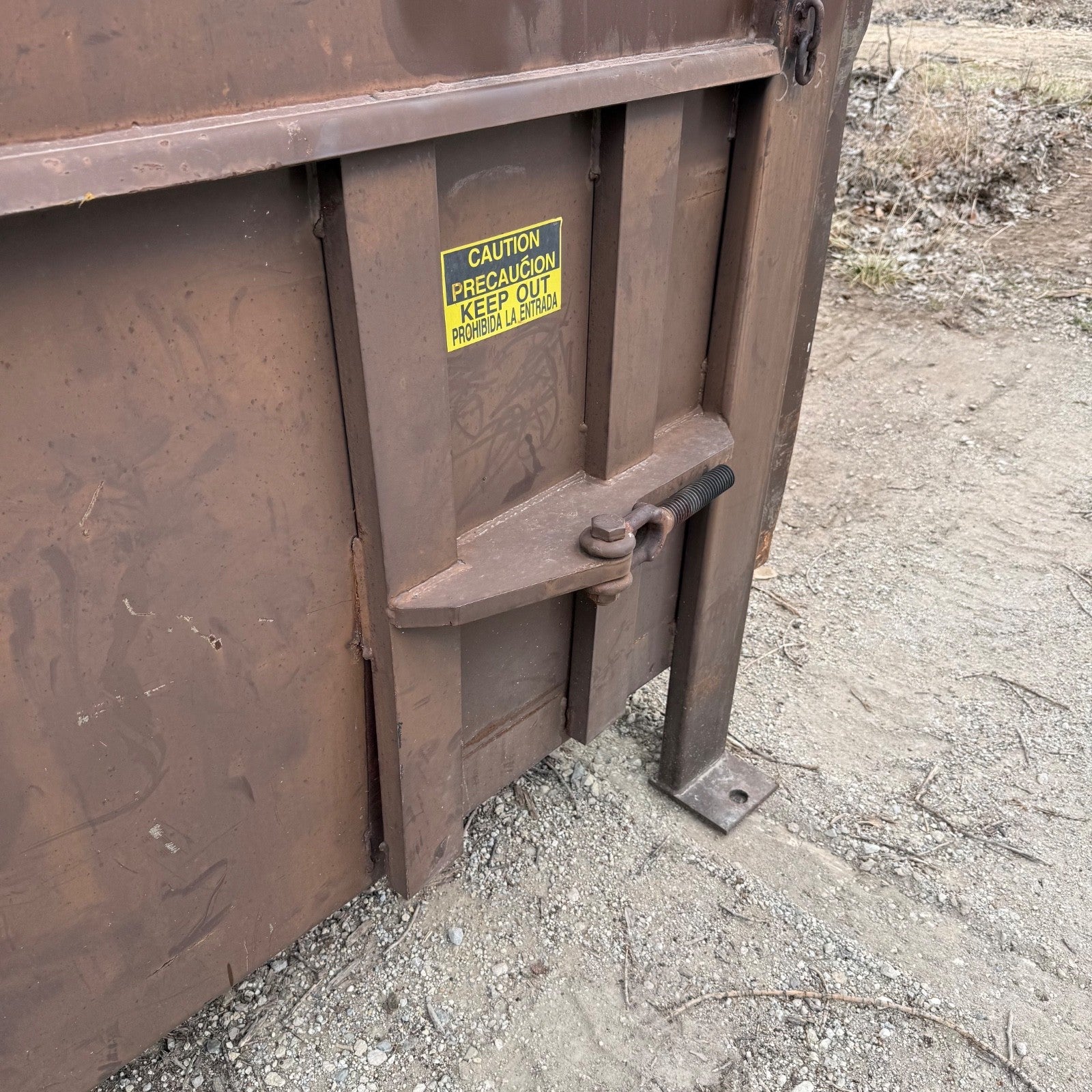 J.V. Manufacturing CRAM-A-LOT | C0-02 | 2 Yard Trash Compactor Dumpster2