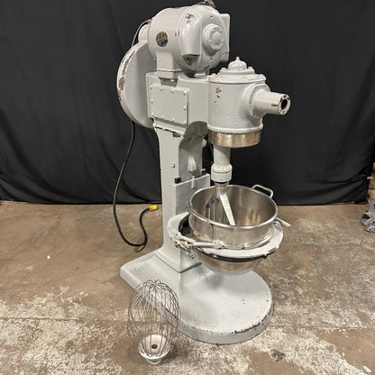 Vintage Hobart Mixer 60 Qt S-601 | WORKING | S601 w/ Bowl + Adapter Whisk Paddle