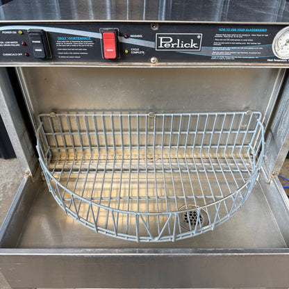 Perlick PKBR24 24" Rotary Undercounter Glasswasher Dish Washer - Batch Type