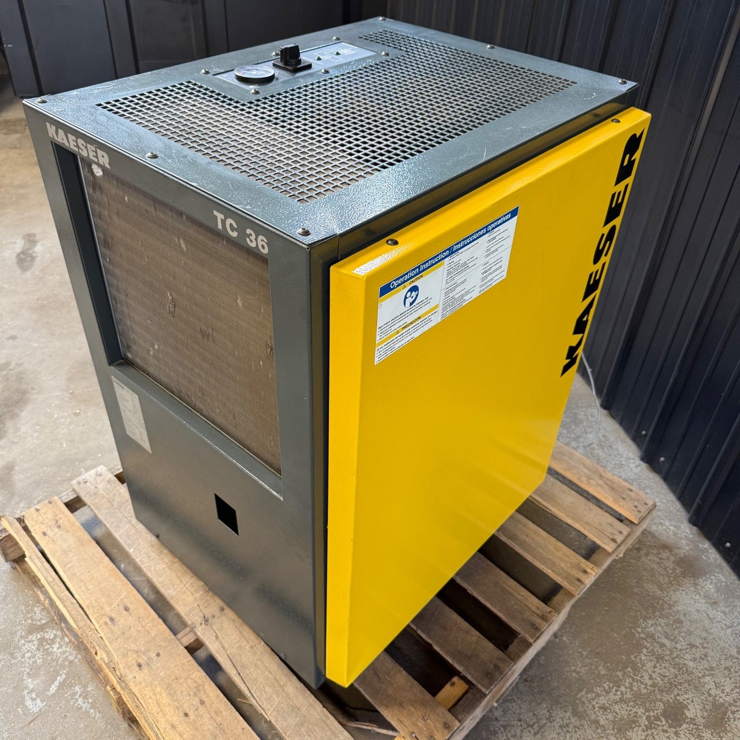 2016 Kaeser TC 36 Refrigerant Air Dryer | SECOTEC|  115v | 230 PSIG